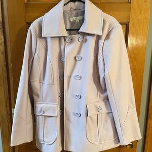 Women’s/ Girl’s Double Breasted Wool Blend Peacoat Size XL